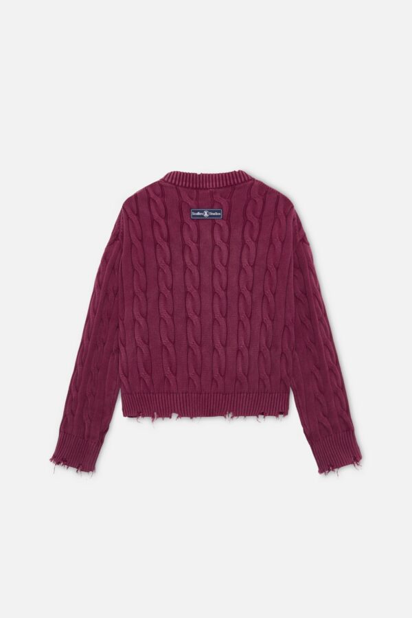 Trench Jersey Burgundy