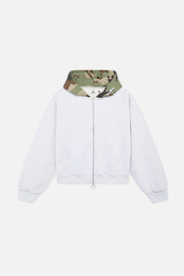 Mask Light Grey Zipper