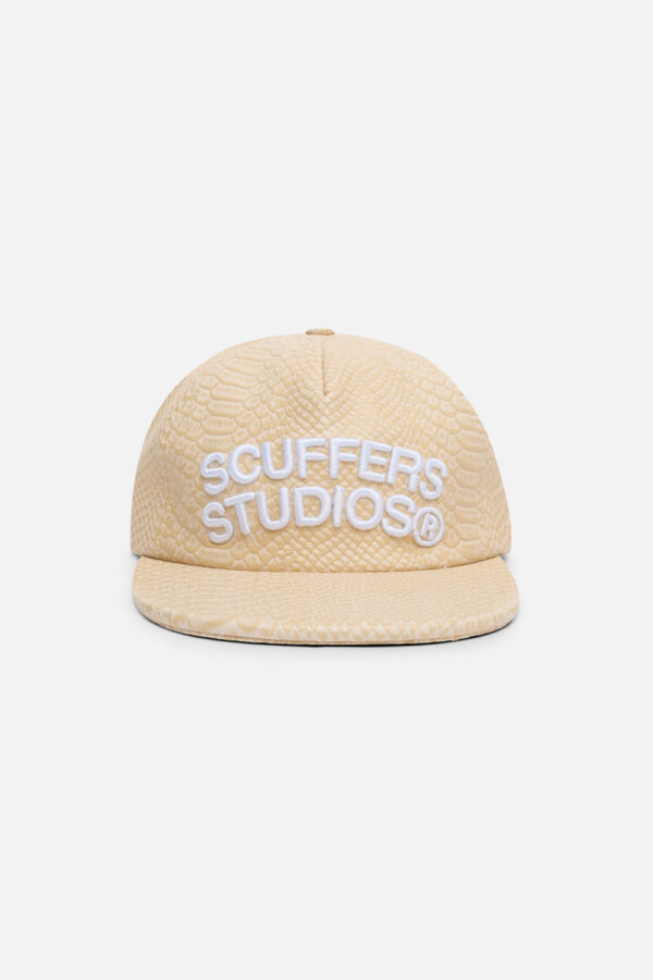 Worldwide Ecru Snake Cap
